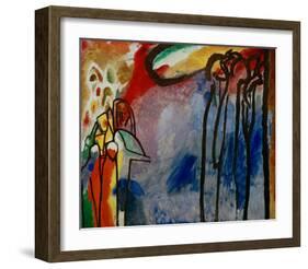 Improvisation 19-Wassily Kandinsky-Framed Giclee Print