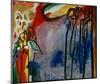 Improvisation 19-Wassily Kandinsky-Mounted Giclee Print