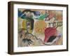 Improvisation 27 (Garden of Love II), 1912-Wassily Kandinsky-Framed Art Print