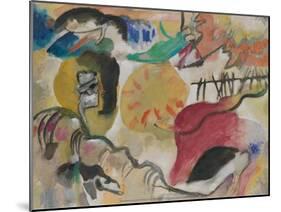Improvisation 27 (Garden of Love II), 1912-Wassily Kandinsky-Mounted Art Print