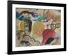 Improvisation 27 (Garden of Love II), 1912-Wassily Kandinsky-Framed Art Print