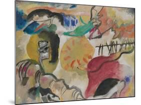 Improvisation 27 (Garden of Love II), 1912-Wassily Kandinsky-Mounted Art Print