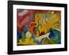 Improvisation 3, 1909-Wassily Kandinsky-Framed Giclee Print