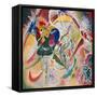 Improvisation 35, 1914 (Oil on Canvas)-Wassily Kandinsky-Framed Stretched Canvas