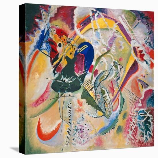 Improvisation 35, 1914 (Oil on Canvas)-Wassily Kandinsky-Stretched Canvas