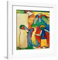 Improvisation 6, 1909-Wassily Kandinsky-Framed Giclee Print