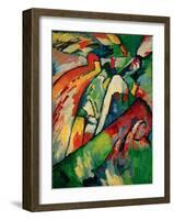 Improvisation 7 (Storm), 1910-Wassily Kandinsky-Framed Giclee Print