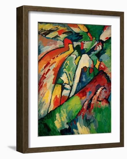 Improvisation 7 (Storm), 1910-Wassily Kandinsky-Framed Giclee Print