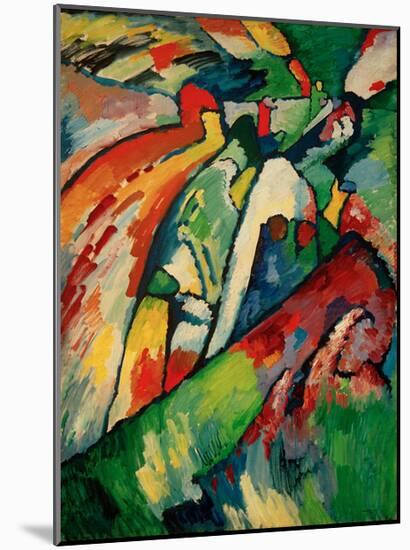 Improvisation 7 (Storm), 1910-Wassily Kandinsky-Mounted Giclee Print