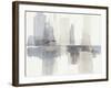 Improvisation II Gray Crop-Mike Schick-Framed Art Print