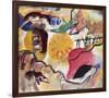 Improvisation No. 27 (The Garden of Love), c.1912-Wassily Kandinsky-Framed Premium Giclee Print