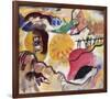 Improvisation No. 27 (The Garden of Love), c.1912-Wassily Kandinsky-Framed Premium Giclee Print