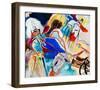 Improvisation No. 30 - Cannons (1913)-Wassily Kandinsky-Framed Art Print