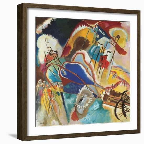 Improvisation No. 30 (Cannons), 1913-Wassily Kandinsky-Framed Giclee Print