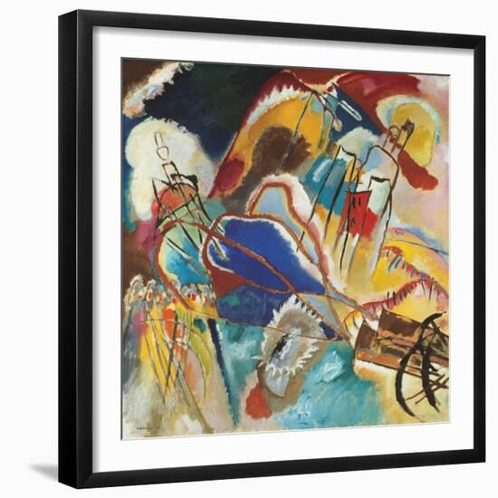 Improvisation No. 30 (Cannons), 1913-Wassily Kandinsky-Framed Giclee Print