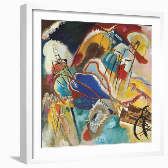 Improvisation No. 30 (Cannons), 1913-Wassily Kandinsky-Framed Giclee Print