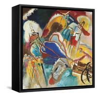 Improvisation No. 30 (Cannons), 1913-Wassily Kandinsky-Framed Stretched Canvas