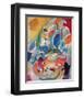 Improvisation No.31: Sea Battle-Wassily Kandinsky-Framed Premium Giclee Print