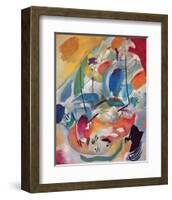 Improvisation No.31: Sea Battle-Wassily Kandinsky-Framed Premium Giclee Print