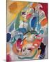 Improvisation No.31: Sea Battle-Wassily Kandinsky-Mounted Premium Giclee Print