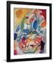 Improvisation No.31: Sea Battle-Wassily Kandinsky-Framed Premium Giclee Print