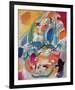 Improvisation No.31: Sea Battle-Wassily Kandinsky-Framed Premium Giclee Print