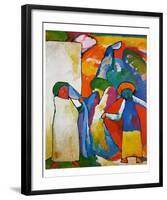Improvisation No. 6-Wassily Kandinsky-Framed Art Print