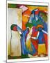 Improvisation No. 6-Wassily Kandinsky-Mounted Art Print