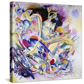 Improvisation Painting-Wassily Kandinsky-Stretched Canvas