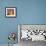 Improvisation-Wassily Kandinsky-Framed Giclee Print displayed on a wall