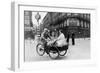 Improvised Bicycle Vehicle, German-Occupied Paris, 1940-1944-null-Framed Giclee Print