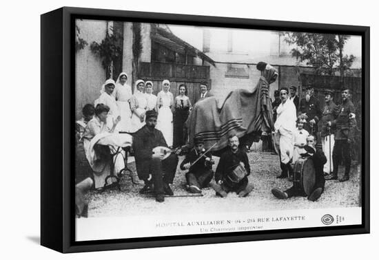 Improvised Camel, Auxiliary Hospital, Rue Lafayette, Paris, France, World War I, 1914-1918-null-Framed Stretched Canvas