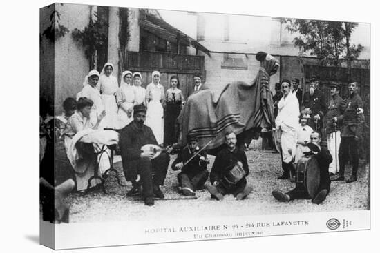 Improvised Camel, Auxiliary Hospital, Rue Lafayette, Paris, France, World War I, 1914-1918-null-Stretched Canvas