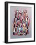 Improvised Vessel Transposal, Cerulean-Brian Irving-Framed Giclee Print