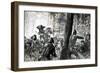 In 1765, General Edward Braddock Was Ambushed by French Soldiers and Fierce Canadian Indians-Graham Coton-Framed Giclee Print