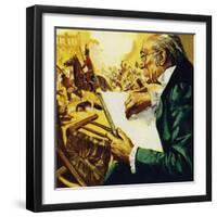 In 1808, the People of Madrid Rose Against the French and Goya Recorded their Struggle-Luis Arcas Brauner-Framed Giclee Print