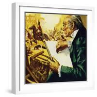 In 1808, the People of Madrid Rose Against the French and Goya Recorded their Struggle-Luis Arcas Brauner-Framed Giclee Print