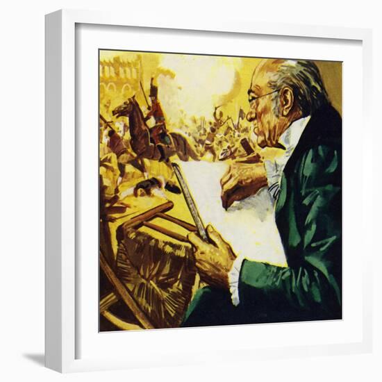 In 1808, the People of Madrid Rose Against the French and Goya Recorded their Struggle-Luis Arcas Brauner-Framed Giclee Print