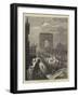In a Balcony, 1 March 1871, the Celestial and the Barbarians-null-Framed Giclee Print
