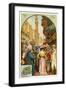 In a Bazaar in Cairo-null-Framed Giclee Print