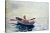 In a Boat-Winslow Homer-Stretched Canvas