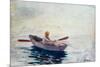 In a Boat-Winslow Homer-Mounted Giclee Print