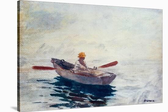 In a Boat-Winslow Homer-Stretched Canvas