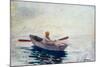 In a Boat-Winslow Homer-Mounted Giclee Print