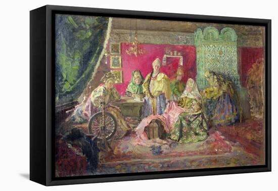 In a Boyar House-Ivan Semyonovich Kulikov-Framed Stretched Canvas