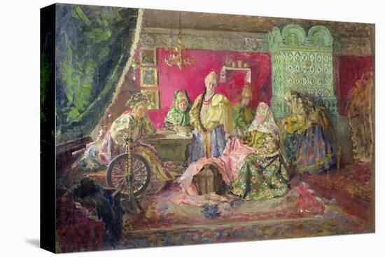 In a Boyar House-Ivan Semyonovich Kulikov-Stretched Canvas