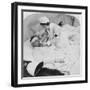 In a British Field Hospital on the Tugela River, South Africa, 2nd Boer War, 1900-Underwood & Underwood-Framed Giclee Print