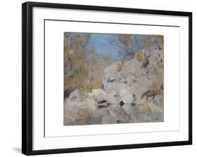 In a Corner on the Macintyre, 1895-Tom Roberts-Framed Giclee Print