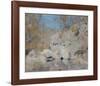 In a corner on the Macintyre (The bushranger)-Tom Roberts-Framed Premium Giclee Print