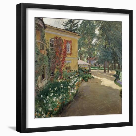 In a Country Estate, 1910-Sergei Arsenyevich Vinogradov-Framed Giclee Print